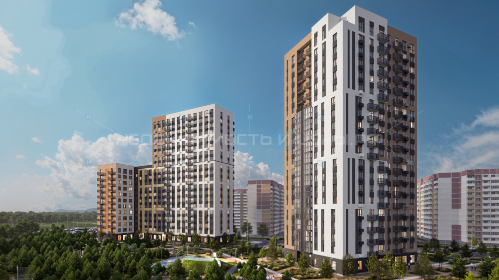 1 комн., 43.88м2, 21/23, Тюмень