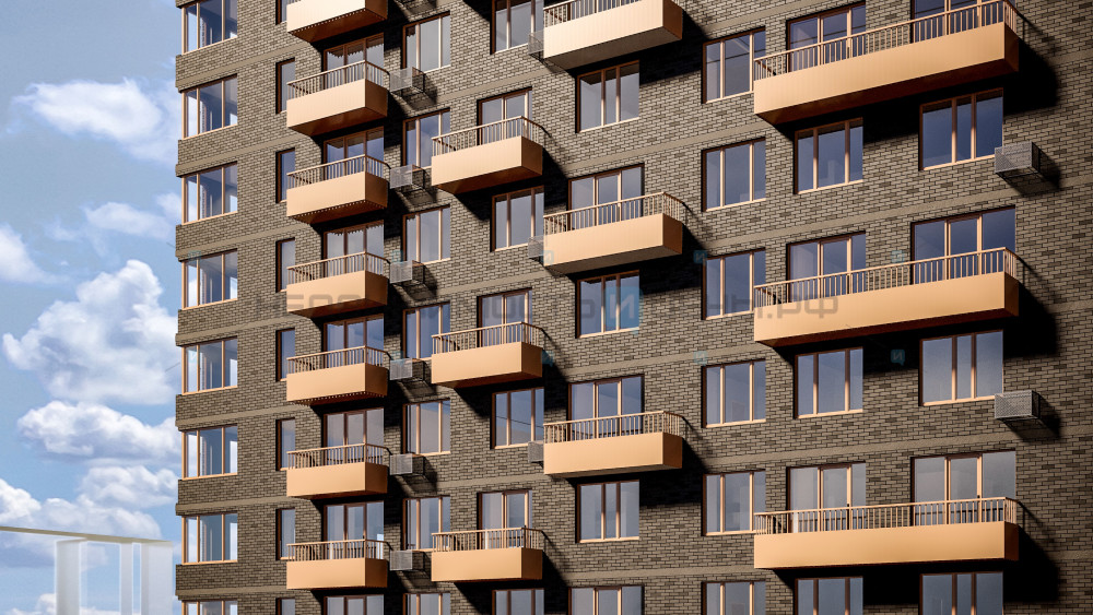 2 комн., 40.03м2, 9/16, Авторский, Тюмень