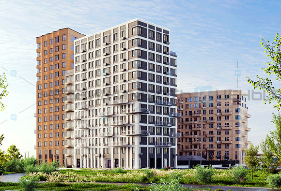 3 комн., 61.46м2, 2/15, Домашний, Тюмень