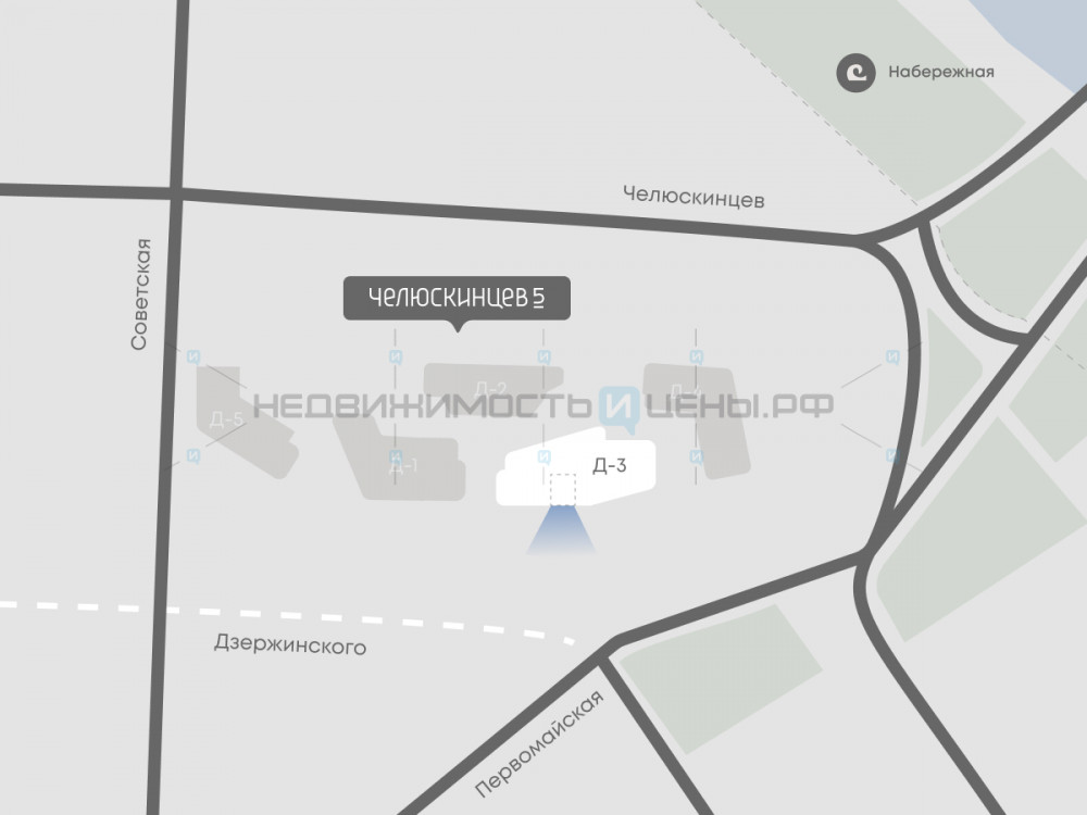1 комн., 38.3м2, 8/9, Челюскинцев 5, Тюмень