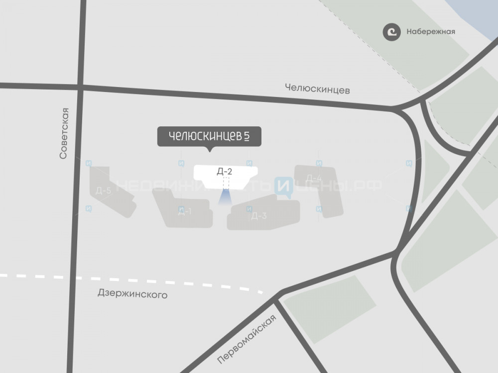 Студия, 31.3м2, 6/9, Челюскинцев 5, Тюмень