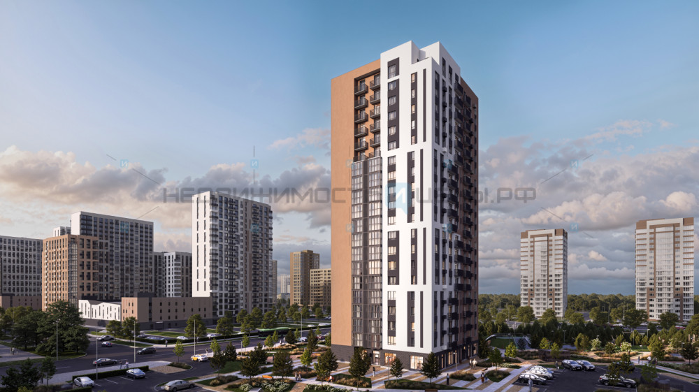 1 комн., 32.77м2, 11/22, Тюмень