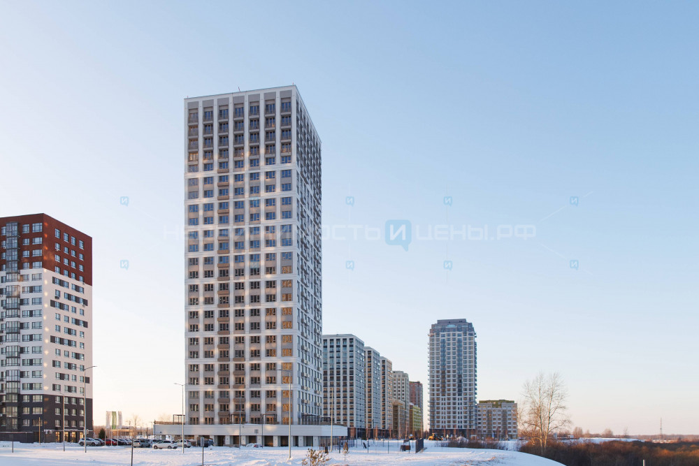 3 комн., 64.89м2, 22/25, Скандиа. Дом на берегу Туры, Тюмень