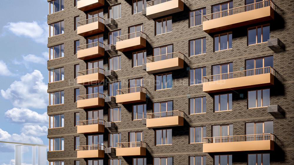 Студия, 25.2м2, 12/16, Авторский, Тюмень