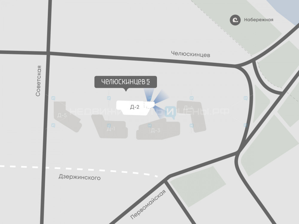 3 комн., 94.5м2, 3/9, Челюскинцев 5, Тюмень