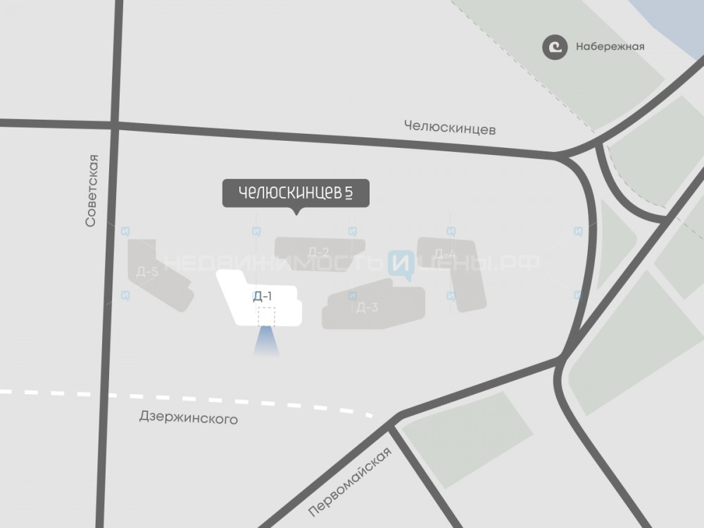 1 комн., 38.1м2, 3/9, Челюскинцев 5, Тюмень