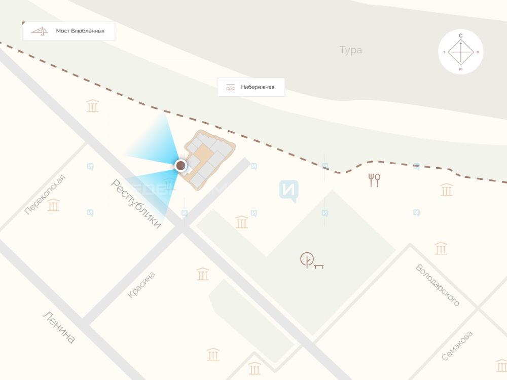3 комн., 86.4м2, 5/10, Дом Форм, Тюмень