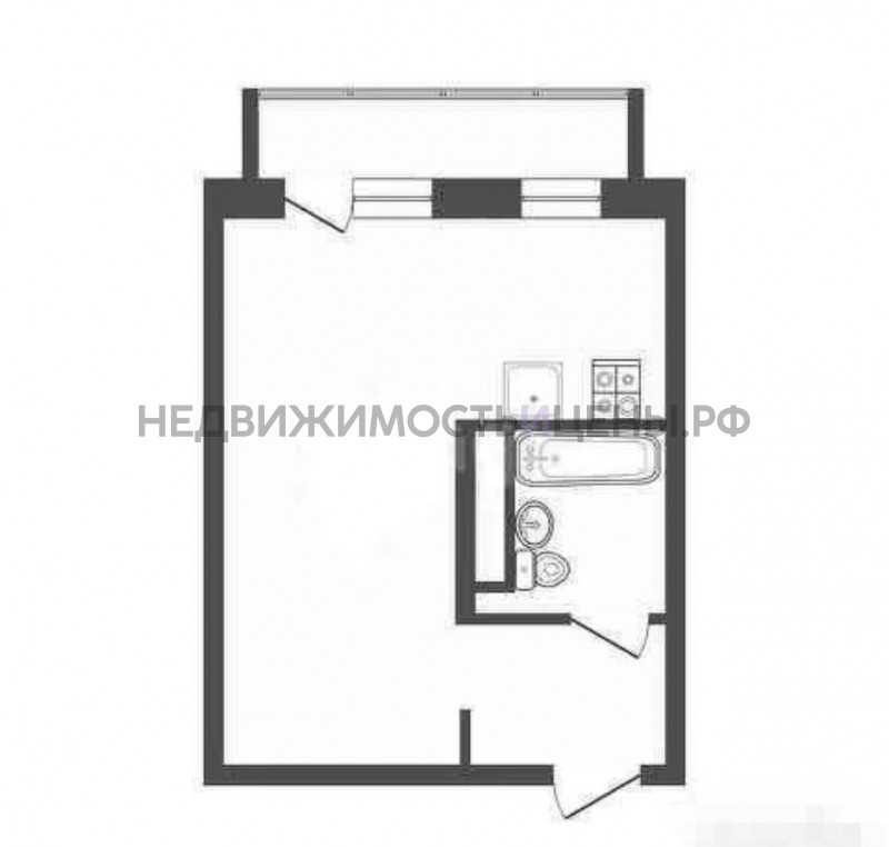 2 комн., 54м2, 3/3, Тюмень