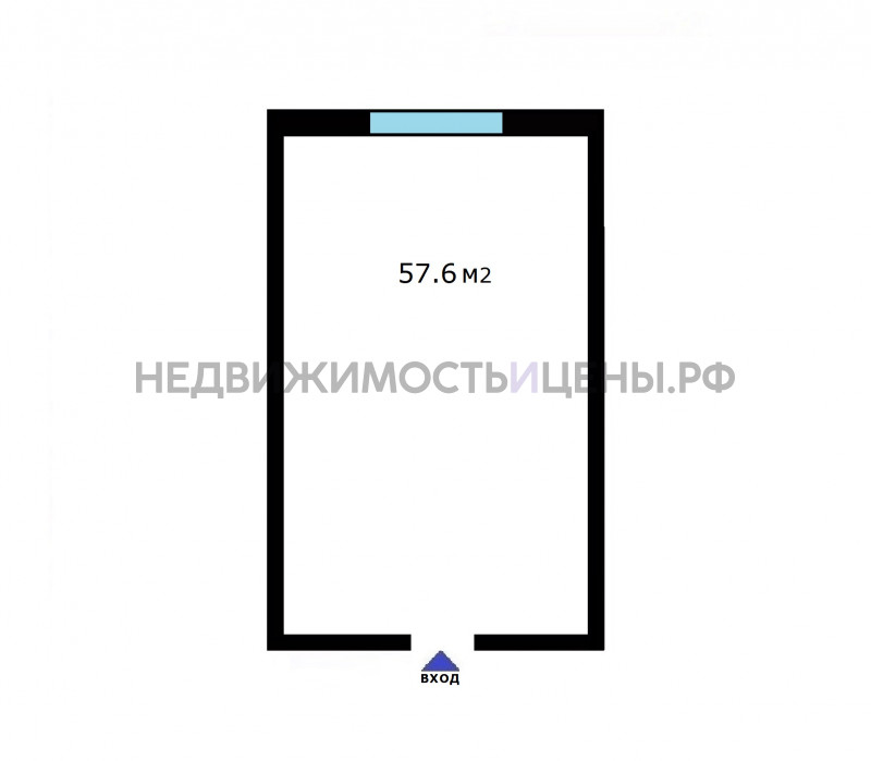 Торговое помещение, 57.6м2, 2/2, Тюмень