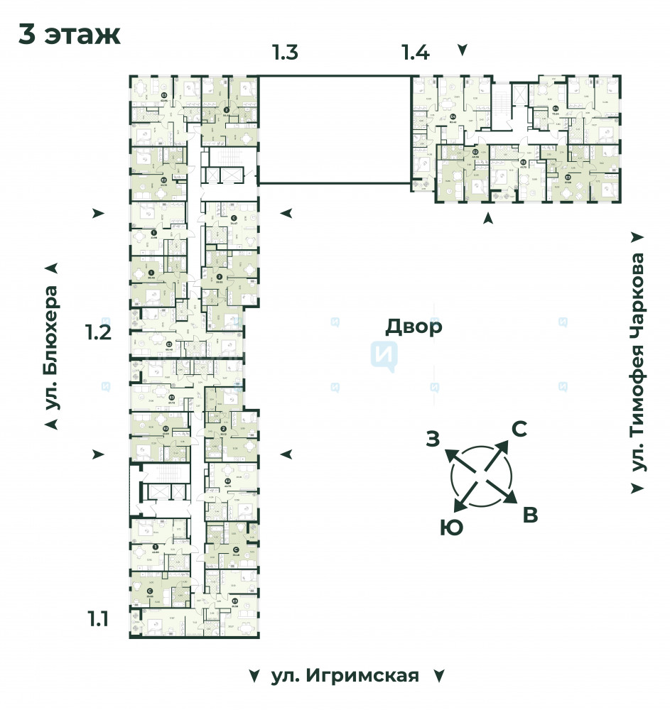 Студия, 29.85м2, 3/18, Игрим, Тюмень