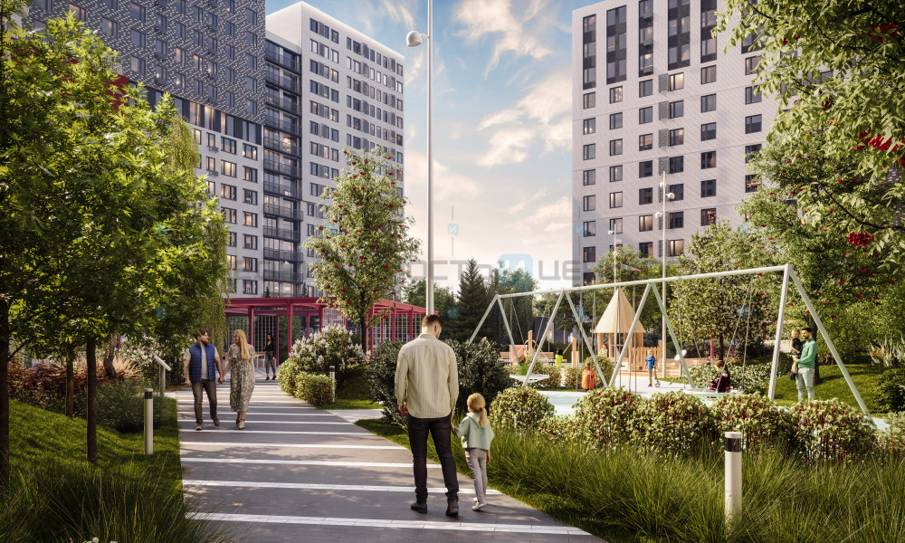 2 комн., 43.59м2, 3/16, Юнион, Тюмень