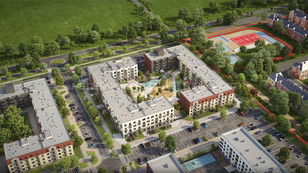 2 комн., 55.67м2, 4/4, Зеленые Аллеи, Тюмень