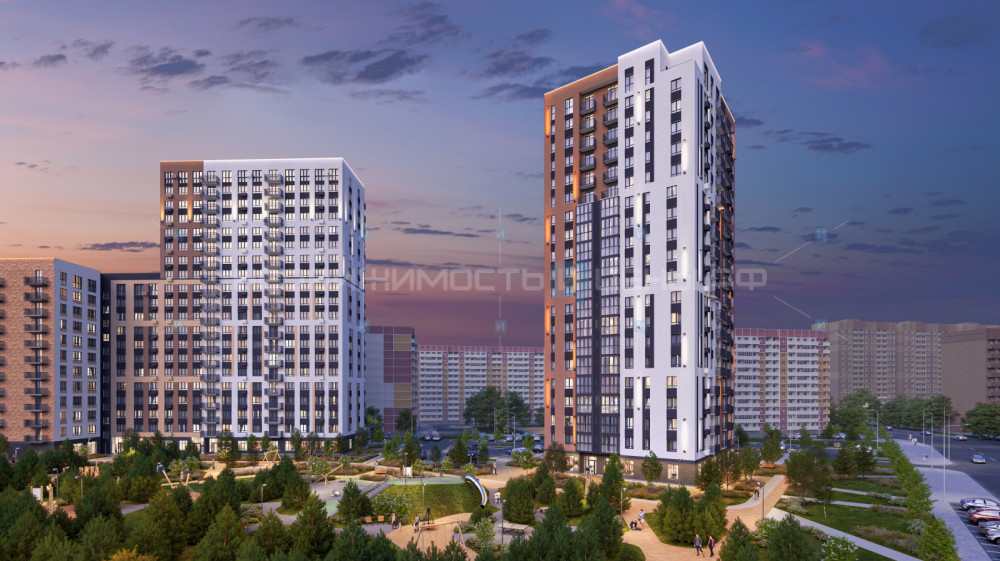 2 комн., 58.43м2, 1/20, Тюмень