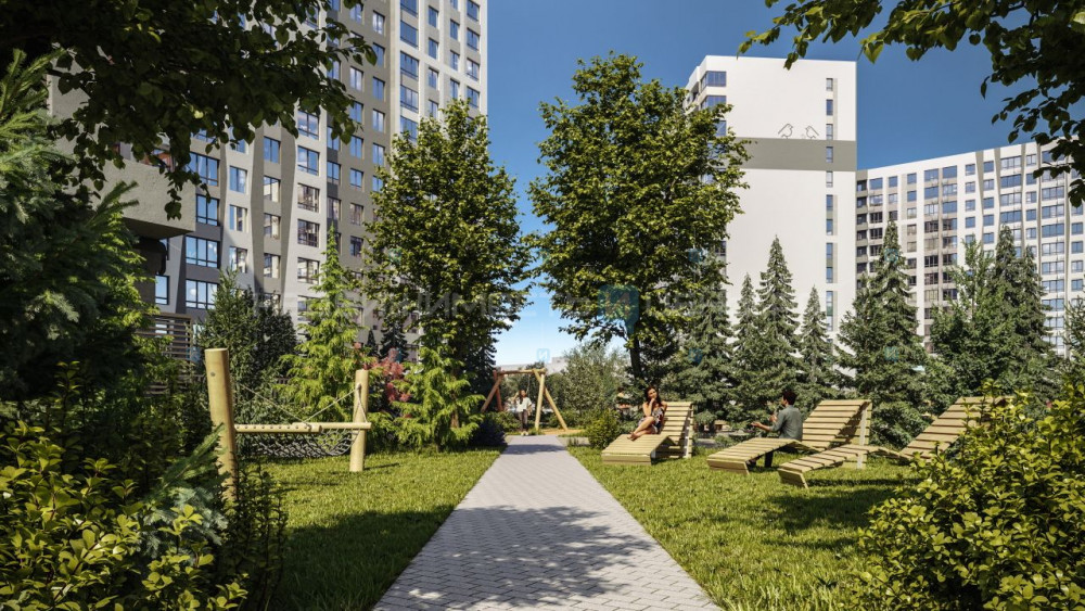 Студия, 27.6м2, 10/14, Гринвуд, Тюмень