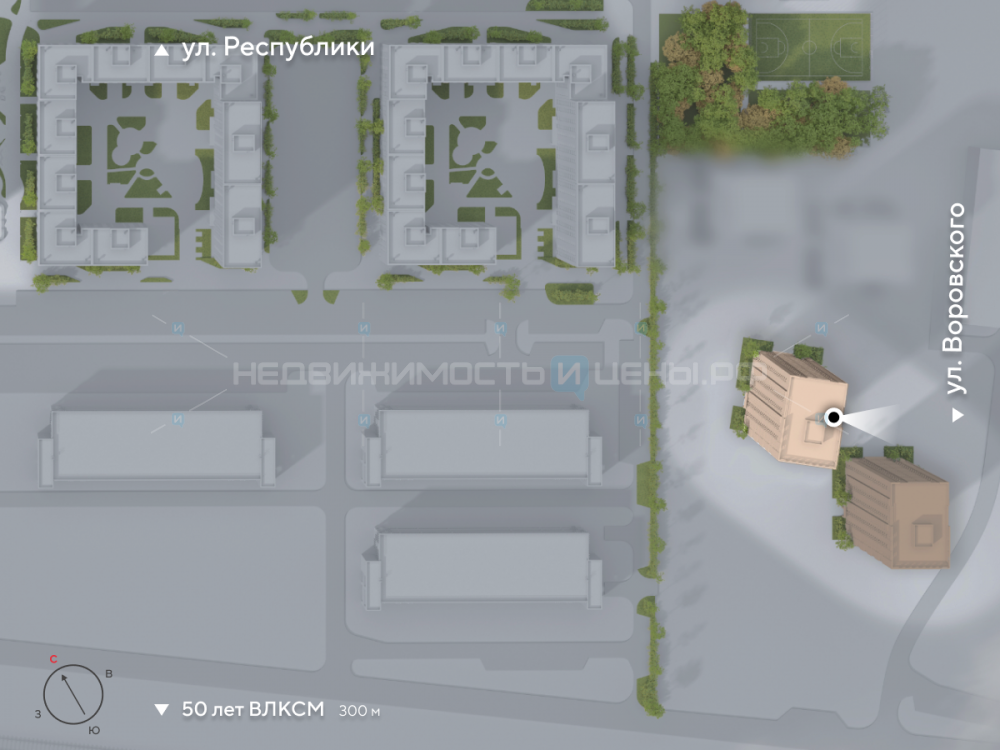 Студия, 21.8м2, 23/23, Баланс, Тюмень