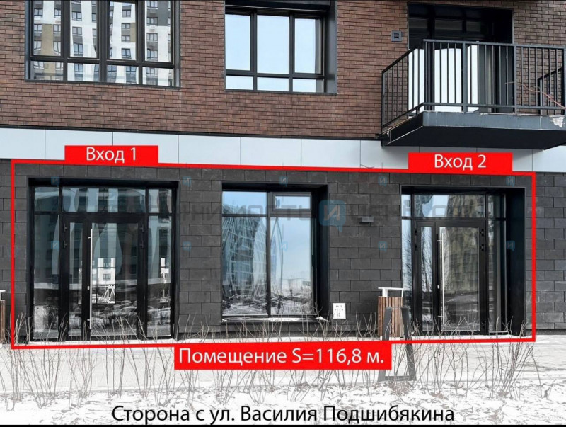 Свободное назначение, 116м2, 1/14, Прео, Тюмень