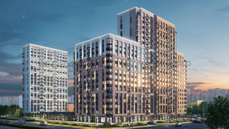 1 комн., 33.66м2, 2/22, Прео, Тюмень