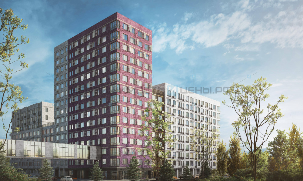 Студия, 24.78м2, 15/15, Домашний, Тюмень