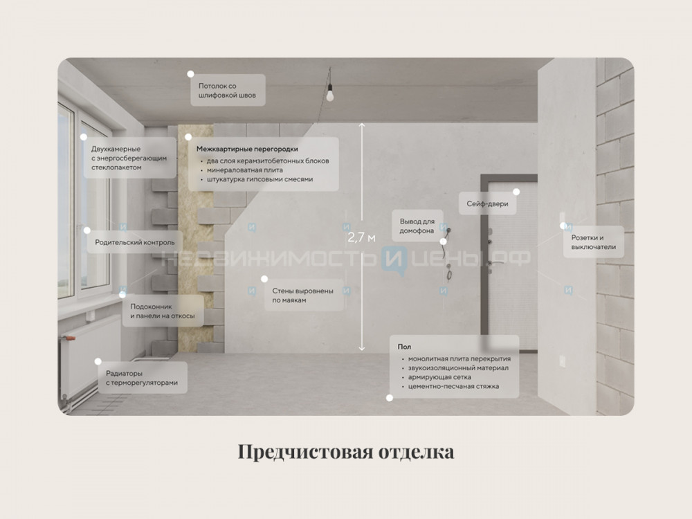 4 комн., 98.4м2, 2/16, Тюмень