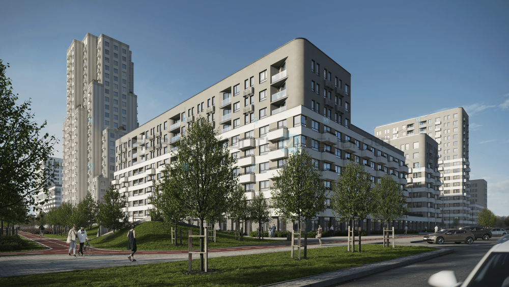 2 комн., 62.25м2, 9/9, Скандиа. Квартал в Комарово Парк, Тюмень