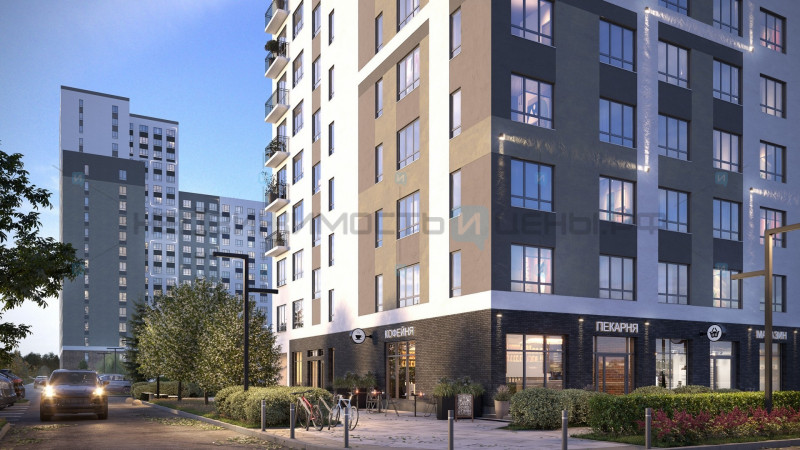 1 комн., 34.32м2, 10/24, Беринг, Тюмень