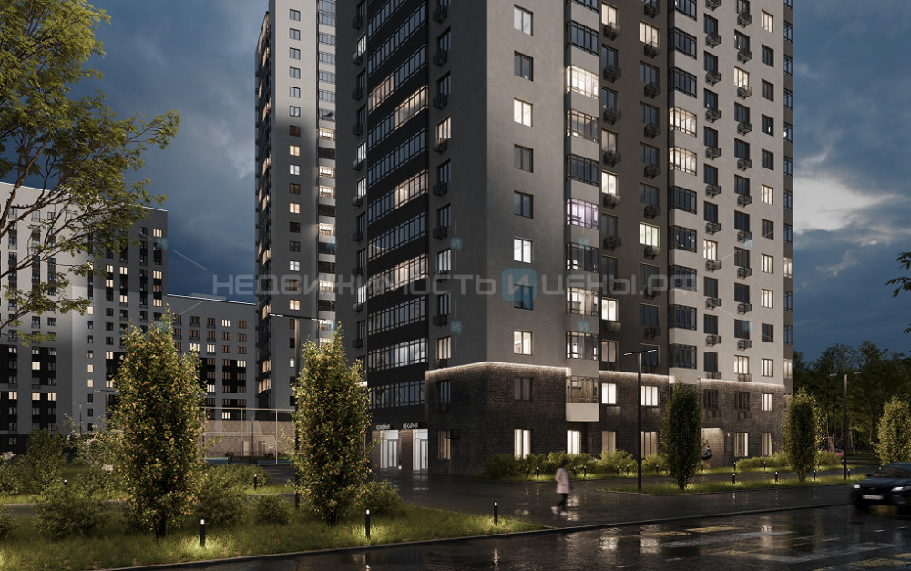 Студия, 21.8м2, 15/23, Баланс, Тюмень