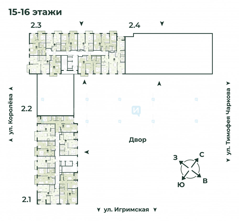 2 комн., 41.65м2, 15/18, Игрим, Тюмень