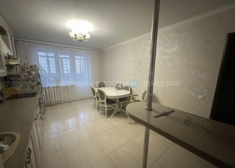 3 комн., 85.3м2, 3/14, Тюмень