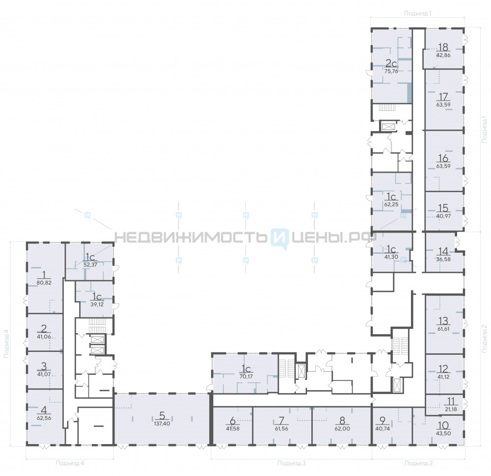 Офисное помещение, 63.59м2, 1/17, Скандиа. Квартал в Комарово Парк, Тюмень