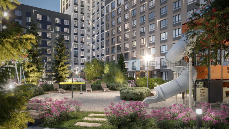 1 комн., 34.32м2, 10/24, Беринг, Тюмень