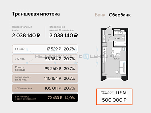Студия, 23.5м2, 8/9, Челюскинцев 5, Тюмень