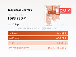 2 комн., 41.4м2, 16/16, Дом на Большой Спасской, Тюмень