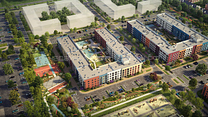 2 комн., 54.24м2, 1/4, Зеленые Аллеи, Тюмень