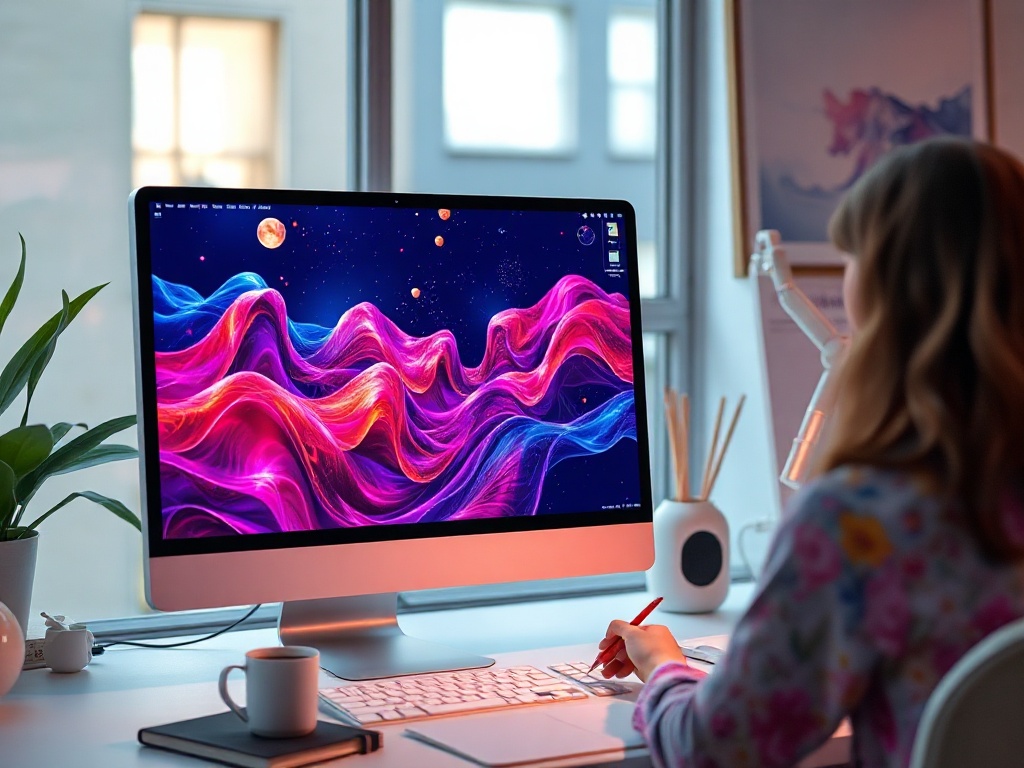 Пример: как сделать картинку по тексту — сгенерировано в CreatorHub AI