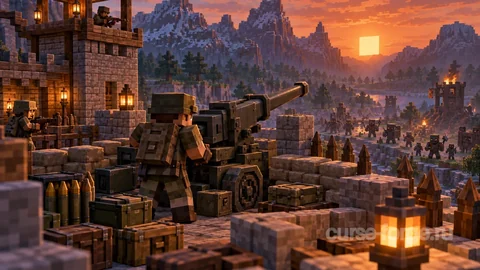 Военные моды в Minecraft