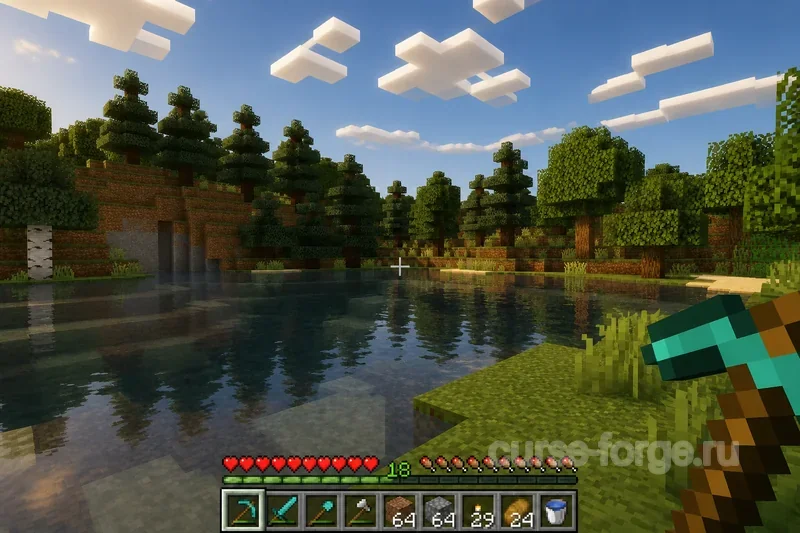 Complementary Shaders - Reimagined — после установки