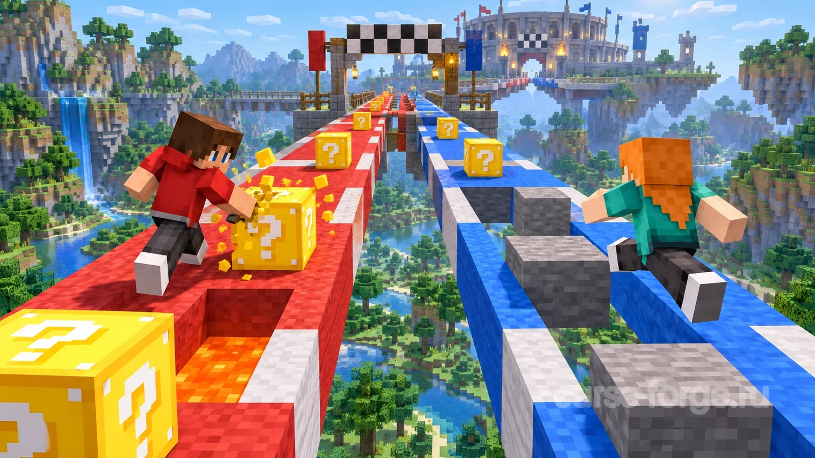 Lucky Block Challenge Race