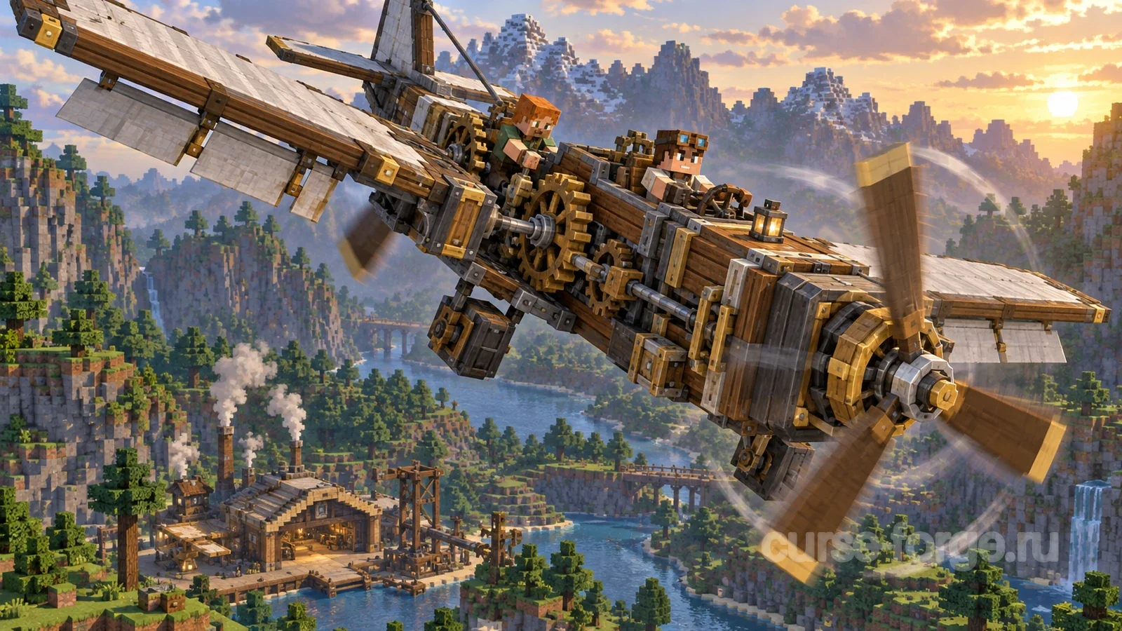Clockwork: Create x Valkyrien Skies