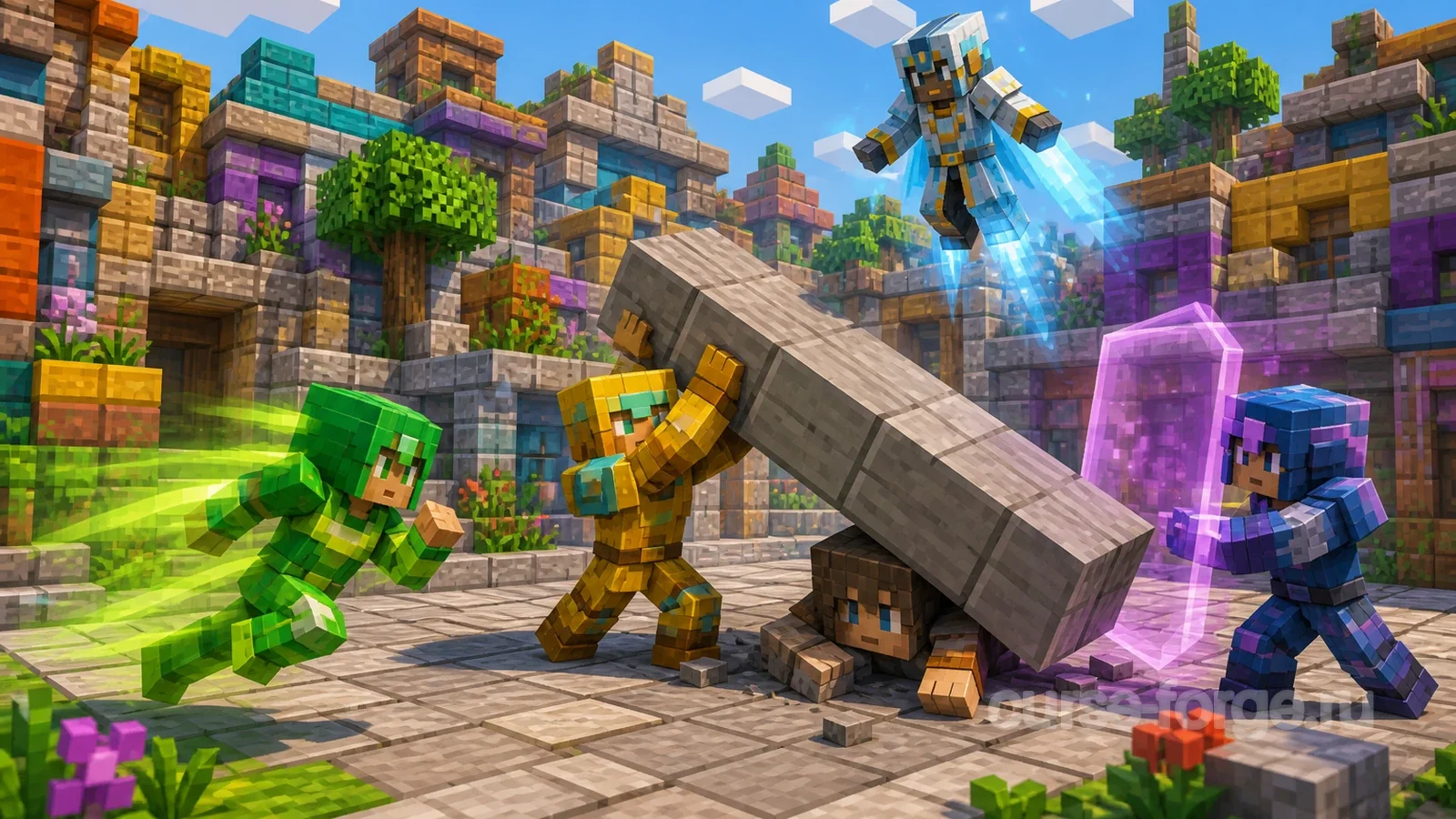 DF Heroes, a Lucraft Addon Pack