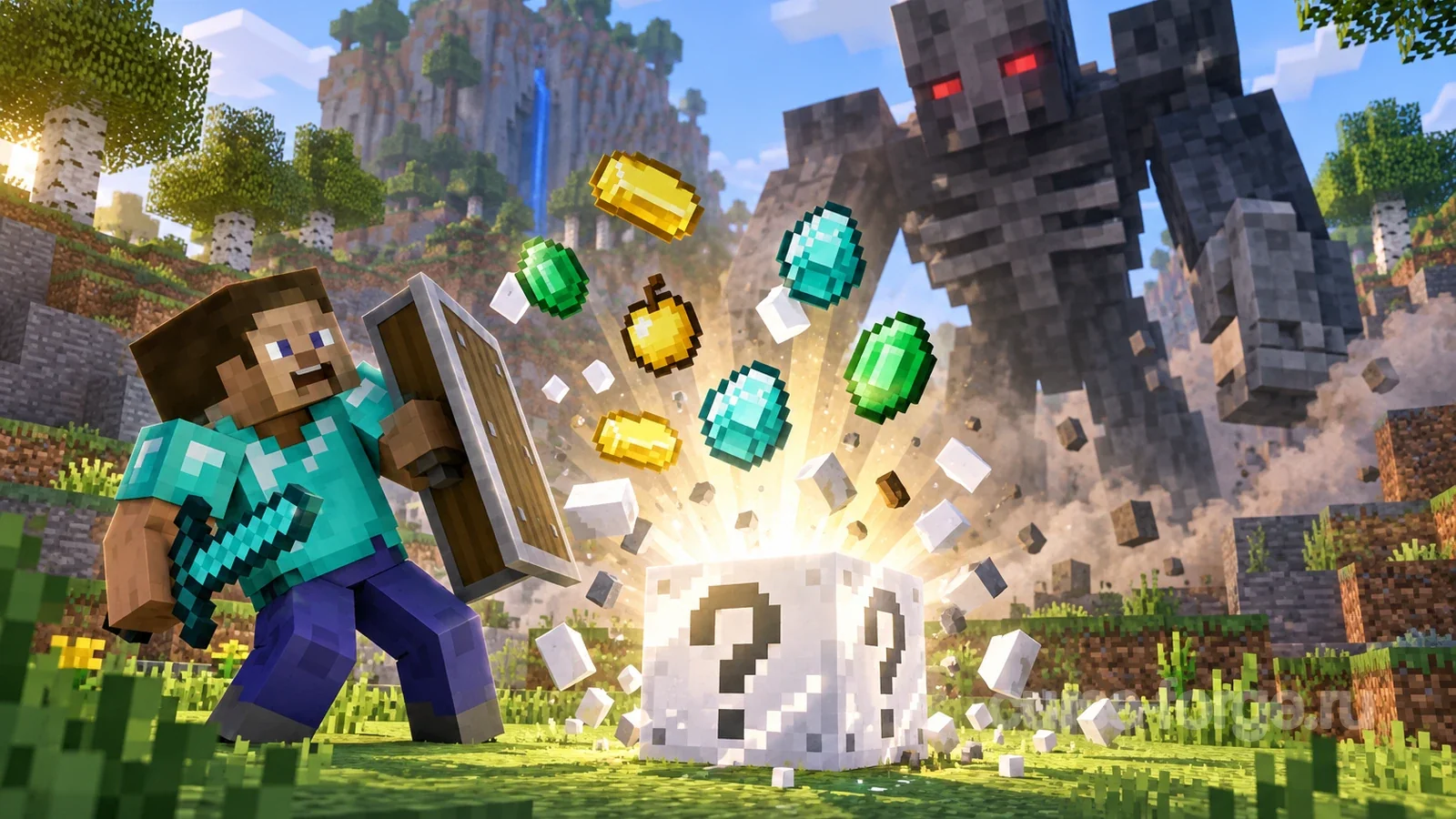 Lucky Block White 1.7.10