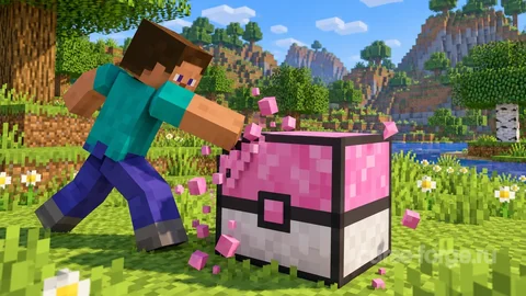Pink Pixelmon Lucky Block