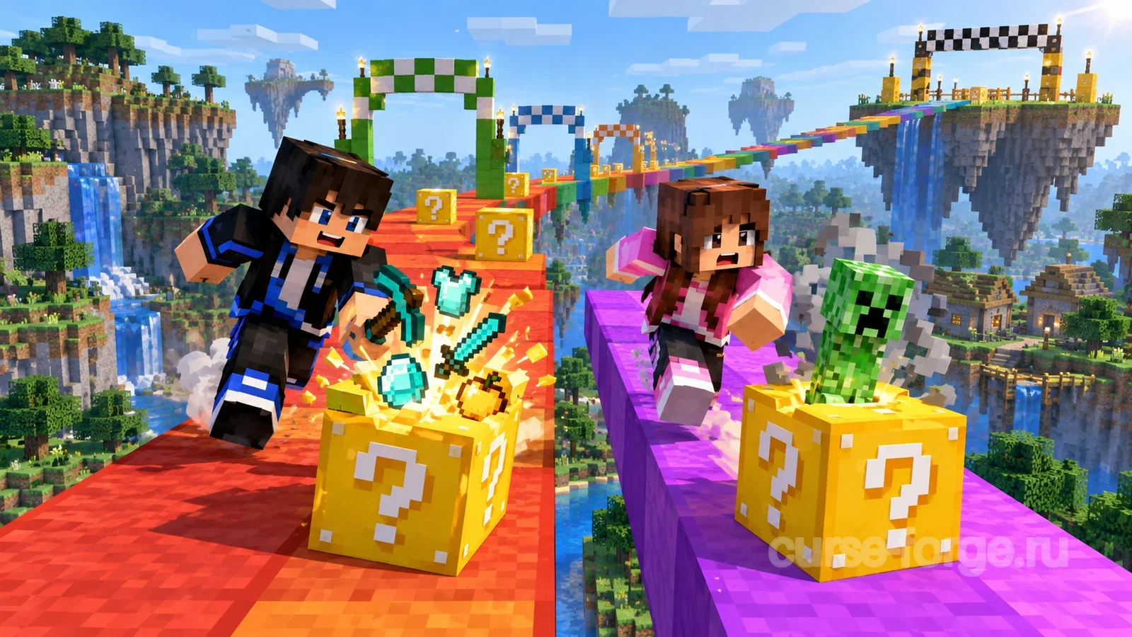 Popular MMOs Luckyblock Race