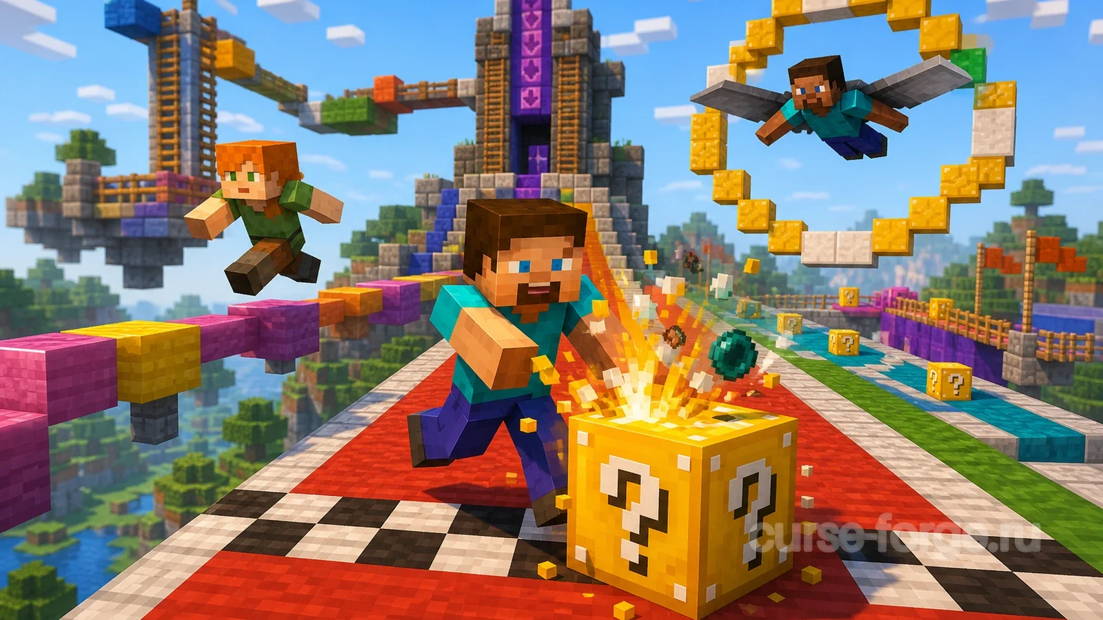 Lucky Block Race Map
