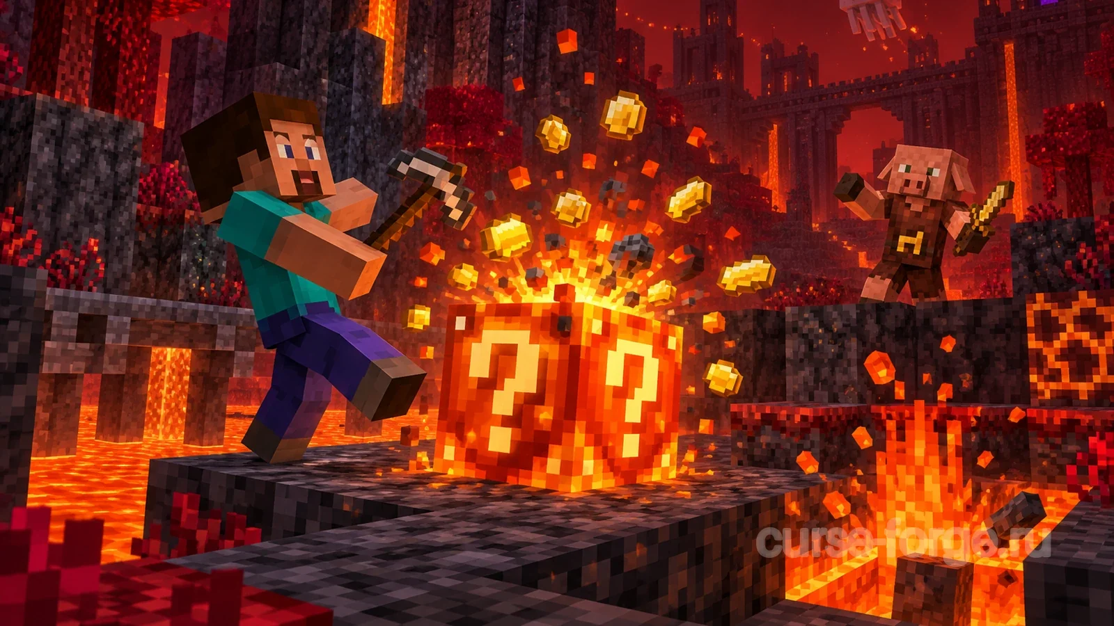 Fire Lucky Block