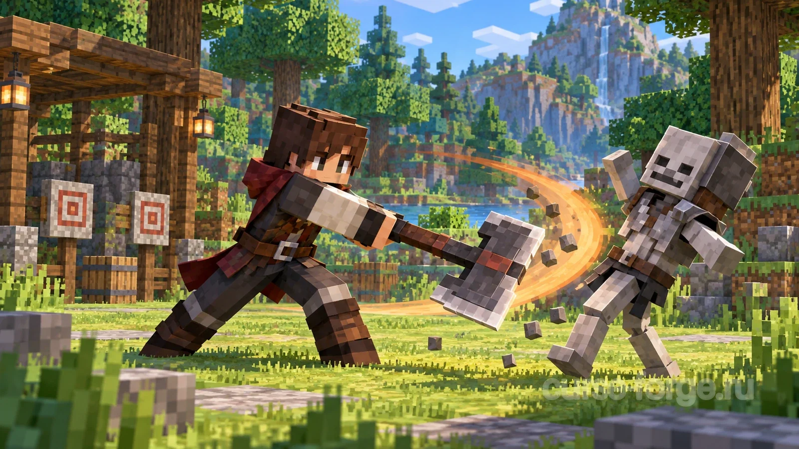 Gamer Axe Rebalance | Datapack