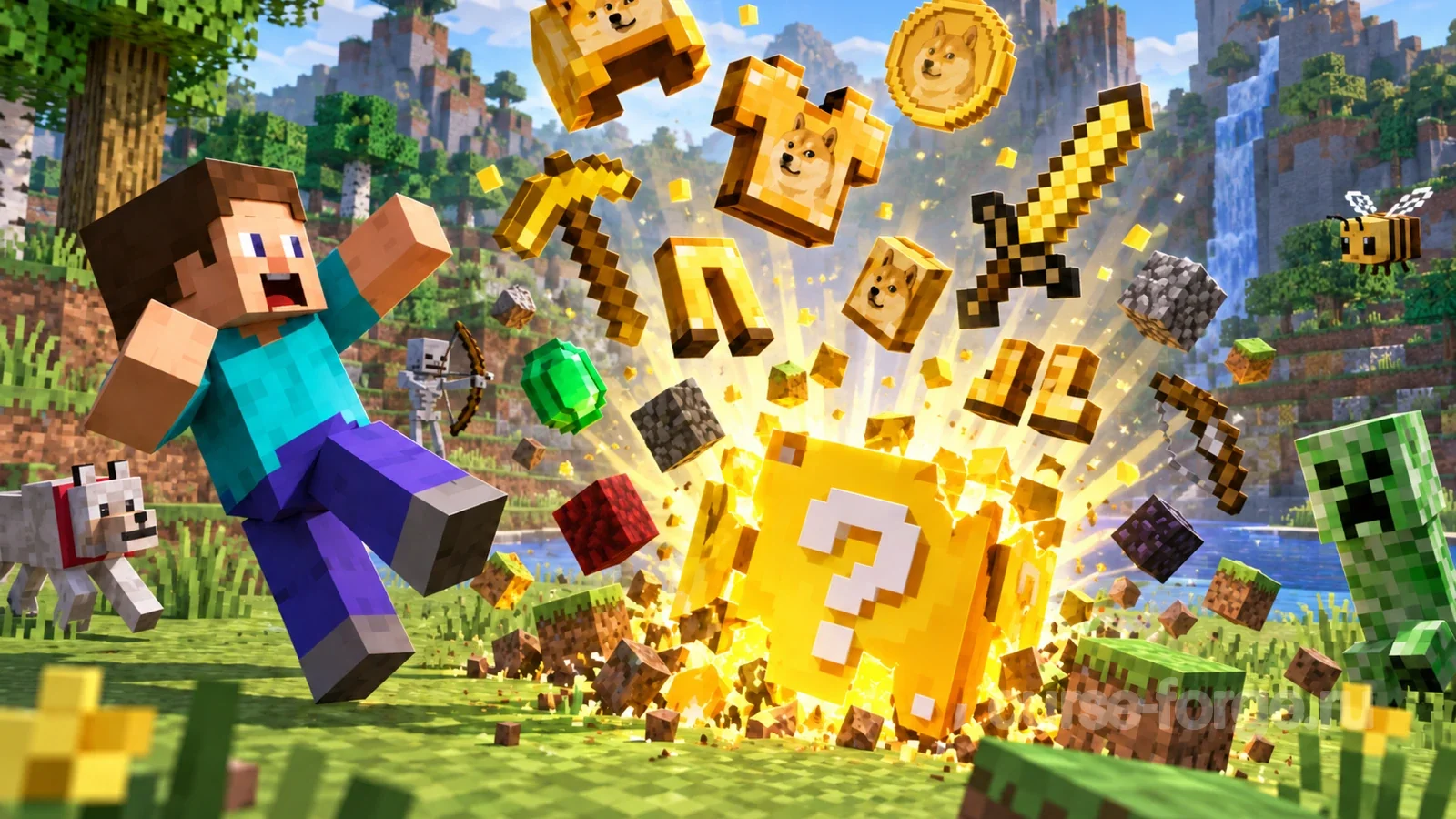 Lucky Block Fade