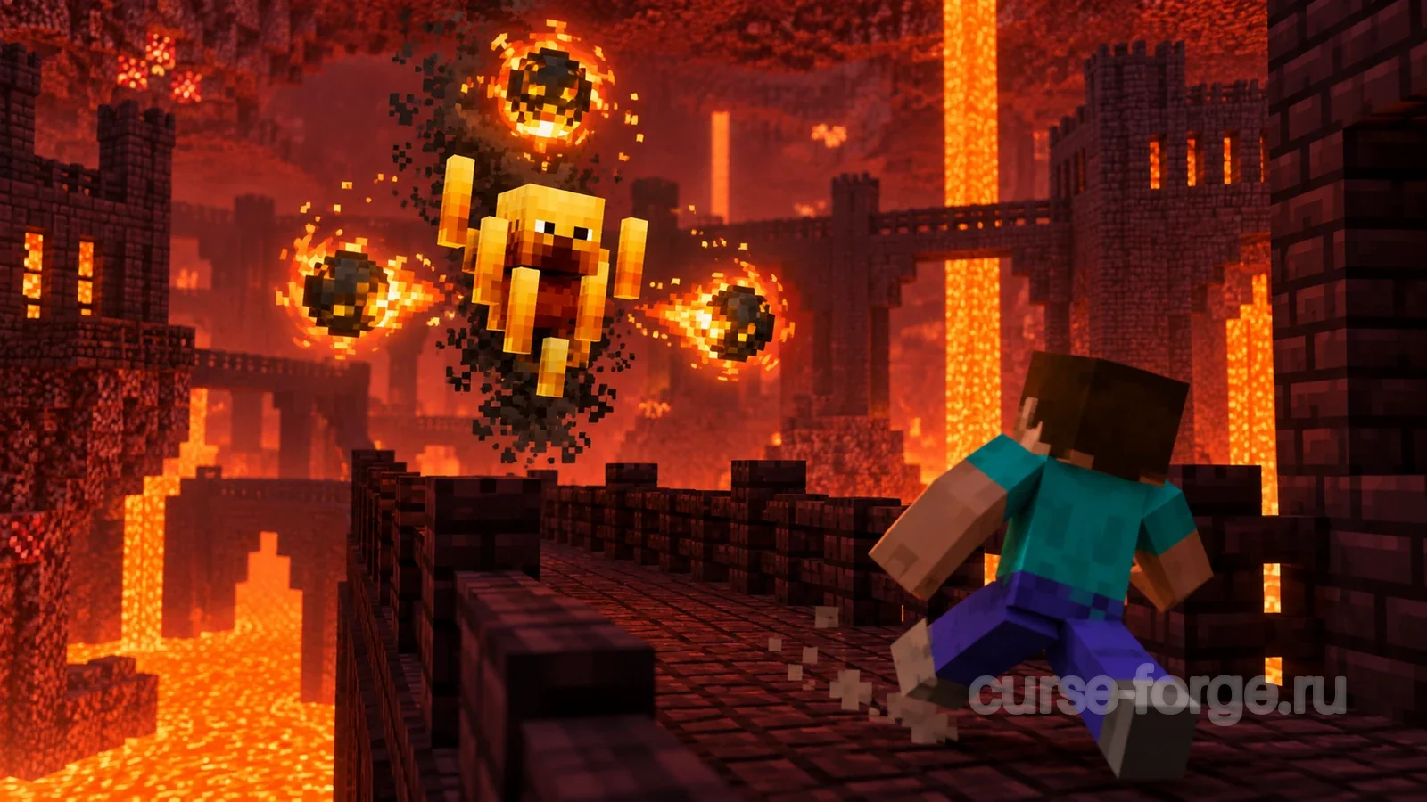 Blaze Attack Animation
