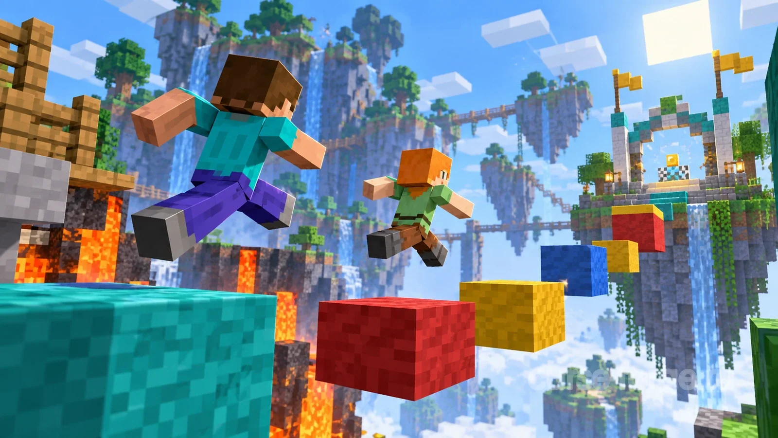 Parkour Jump! - World! - Multiplayer support! - [ 1.21] NOW!