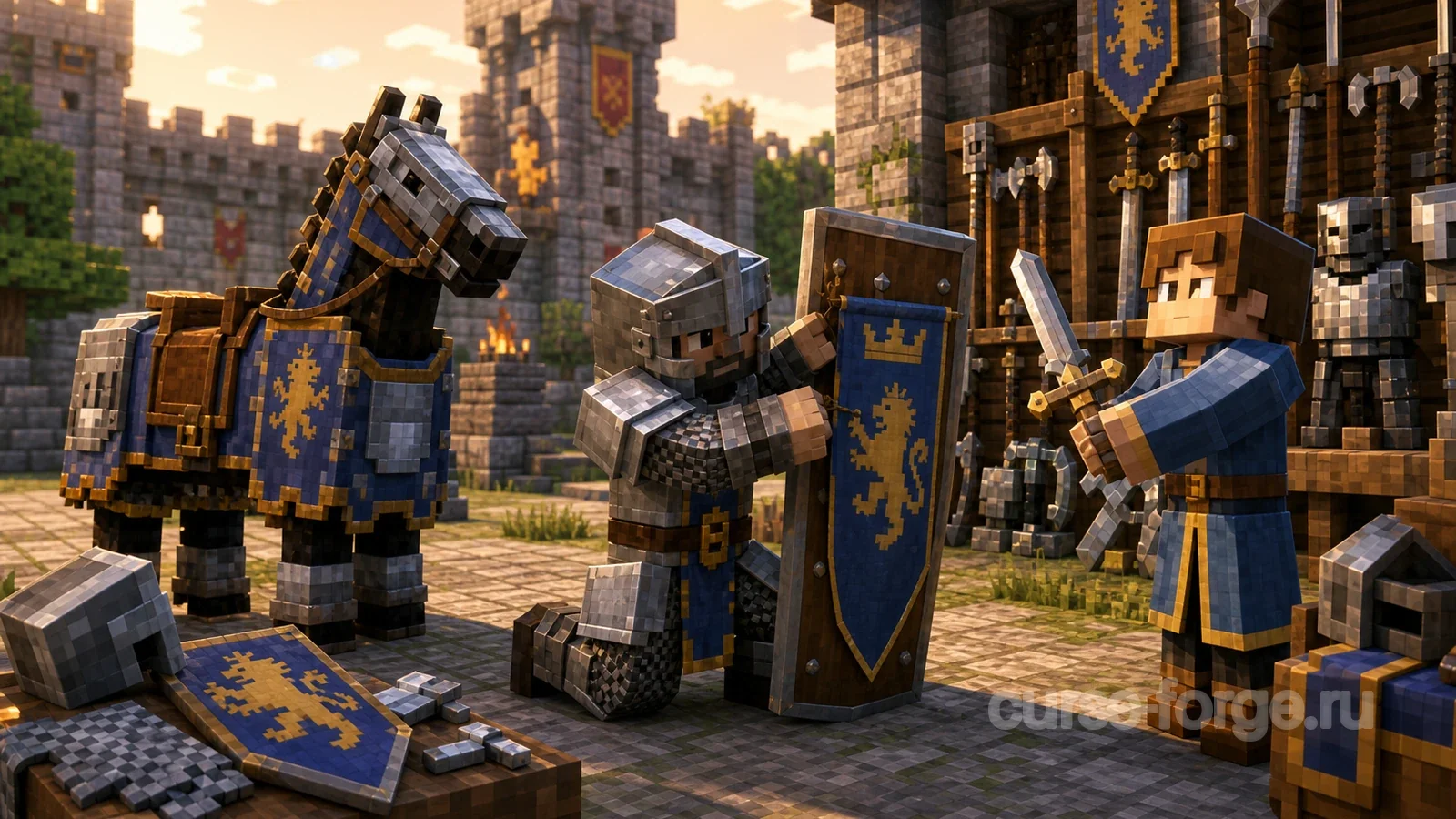 "Epic Knights: Shields, Armor and Weapons [Fabric & Forge]"