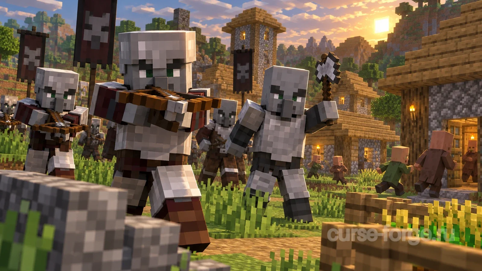 Illagers Wear Armor